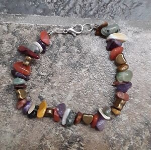 Colorful Stone Beaded Bracelet